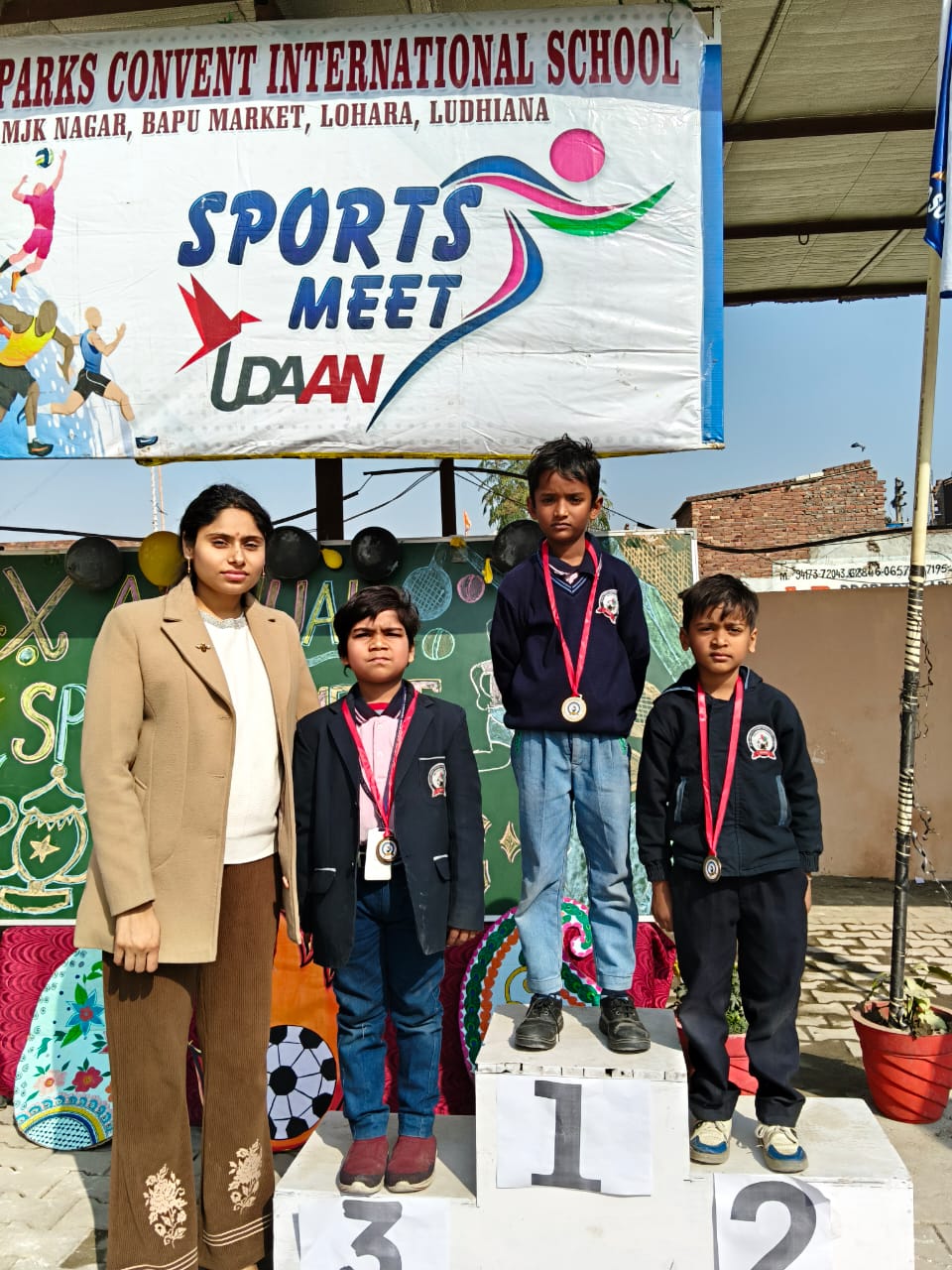 Sports Meet Udaan · Medal Winners
